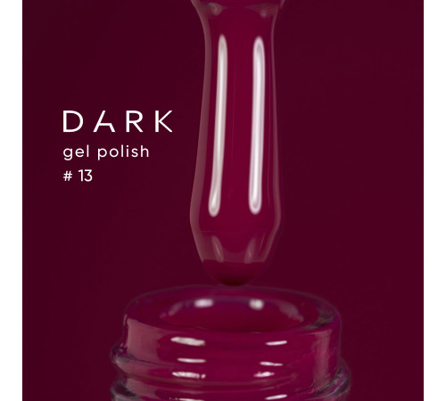 Гель-лак DARK №013, сливовий, 10 мл