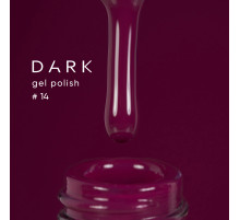 Гель-лак DARK №014, світлий баклажан, 10 мл