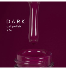 Гель-лак DARK №014, світлий баклажан, 10 мл