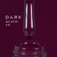 Gel polish DARK No. 015, eggplant, 10 ml