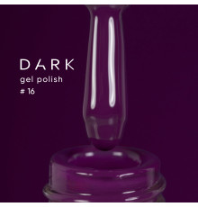 Гель-лак DARK №016, фіолетовий, 10 мл
