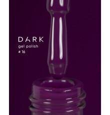 Гель-лак DARK №016, фіолетовий, 6 мл