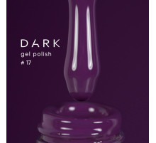 Гель-лак DARK №017, темний фіолетовий, 10 мл