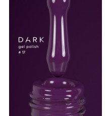 Гель-лак DARK №017, темний фіолетовий, 6 мл
