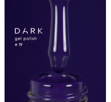 Гель-лак DARK №019, синьо-фіолетовий, 10 мл