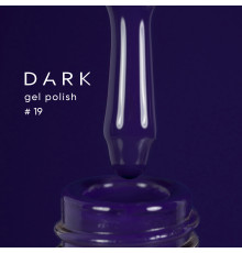 Гель-лак DARK №019, синьо-фіолетовий, 10 мл
