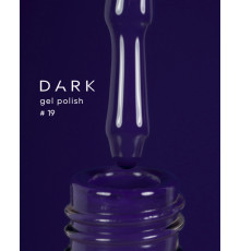 Гель-лак DARK №019, синьо-фіолетовий, 6 мл