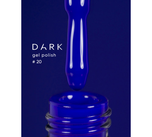 Gel polish DARK No. 020, 6 ml