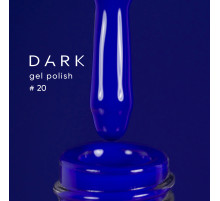 Gel polish DARK No. 020, violet, 10 ml