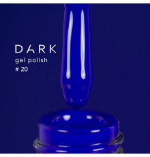 Гель-лак DARK №020, фіалковий, 10 мл