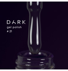 Гель-лак DARK №021, темний синьо-фіолетовий, 10 мл