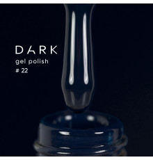 Гель-лак DARK №022, темний синій, 10 мл
