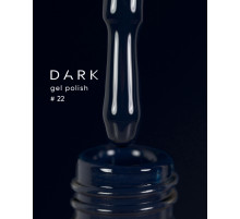 Гель-лак DARK №022, темний синій, 6 мл