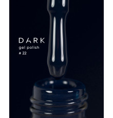 Гель-лак DARK №022, темний синій, 6 мл