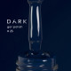 Gel polish DARK No. 023, saturated dark blue, 10 ml