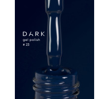Гель-лак DARK №023, насичений темно-синій, 6 мл