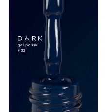 Гель-лак DARK №023, насичений темно-синій, 6 мл