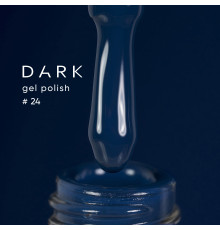 DARK gel polish No. 024, sea blue, 10 ml