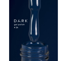 Гель-лак DARK №024, синій морський, 6 мл