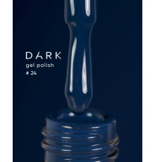 DARK gel polish No. 024, sea blue, 6 ml