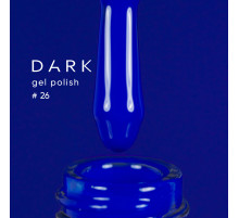Гель-лак DARK №026, синій ультрамарин, 10 мл