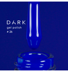 Гель-лак DARK №026, синій ультрамарин, 10 мл
