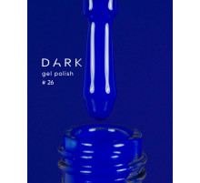 Gel polish DARK No. 026, blue ultramarine, 6 ml