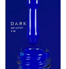 Гель-лак DARK №026, синій ультрамарин, 6 мл