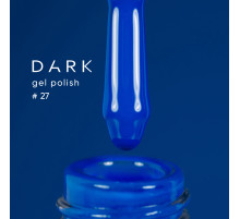 Gel polish DARK No. 027, blue, 10 ml