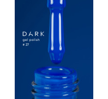 Гель-лак DARK №027, синій, 6 мл