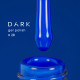 DARK gel polish #028, bright blue, 10 ml