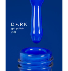Гель-лак DARK №028, яскраво-синій, 6 мл