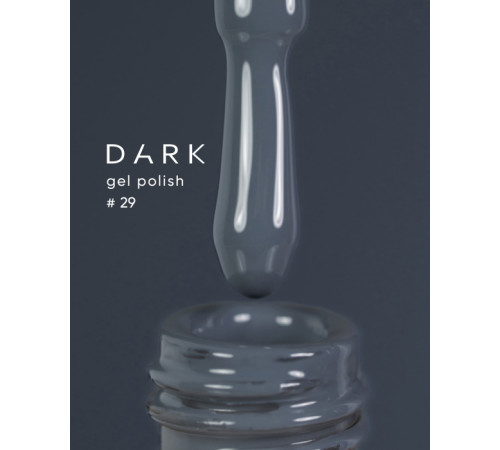 Гель-лак DARK №029, сірий, 6 мл