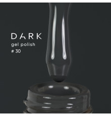 Гель-лак DARK №030, темно-серый, 10 мл