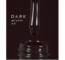 Гель-лак DARK №031, коричневий, 10 мл