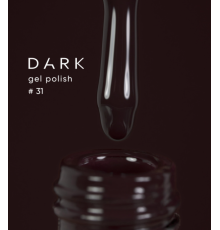 Гель-лак DARK №031, коричневый, 10 мл