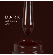Гель-лак DARK №032, коричневый, 10 мл