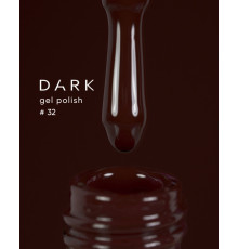 Гель-лак DARK №032, коричневий, 6 мл
