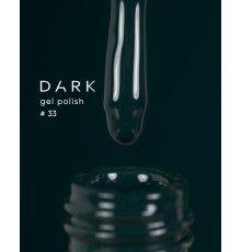 Гель-лак DARK №033, темно-зелений, 6 мл