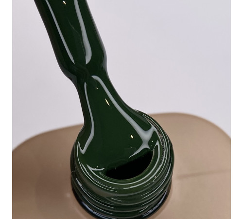 Gel polish DARK No. 034, saturated dark green, 10 ml