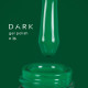 Gel polish DARK No. 036, bright green, 10 ml