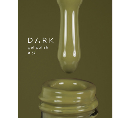 Гель-лак DARK №037, оливковий, 6 мл