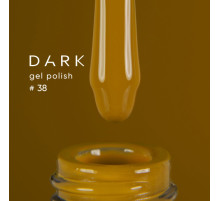 Gel polish DARK No. 038, mustard, 10 ml