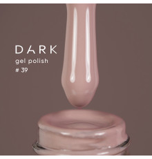 Гель-лак DARK №039, светлый бежево-лиловый, 10 мл