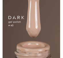Гель-лак DARK №040, натуральний беж, 10 мл
