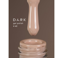 Гель-лак DARK №040, натуральный беж, 6 мл