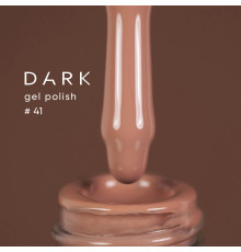Гель-лак DARK №041, теплый бежевый, 10 мл