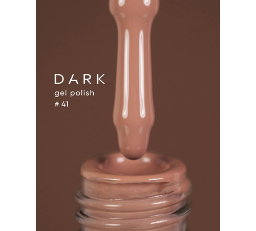 Гель-лак DARK №041, теплий бежевий, 6 мл