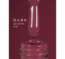 Гель-лак DARK №042, бежево-сливовий, 6 мл