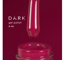 Гель-лак DARK №044, темно-малиновий, 10 мл